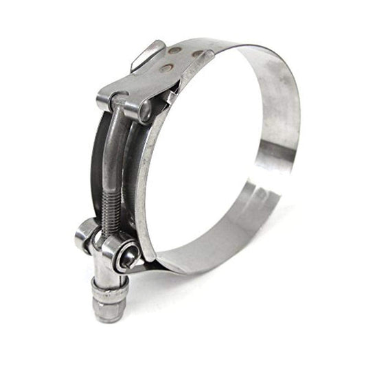 HPS Stainless Steel T Type Bolt Hose Clamp Size # 84 ,Suitable 3.25 Inch ID Hose,Scope:3.5 Inch - 3.85 Inch